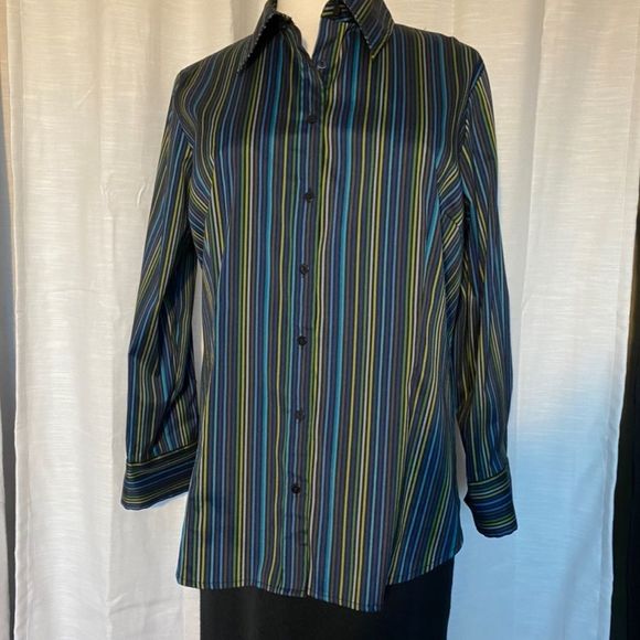 Vintage Venezia Button-Down Shirt, Plus - Picture 6 of 6